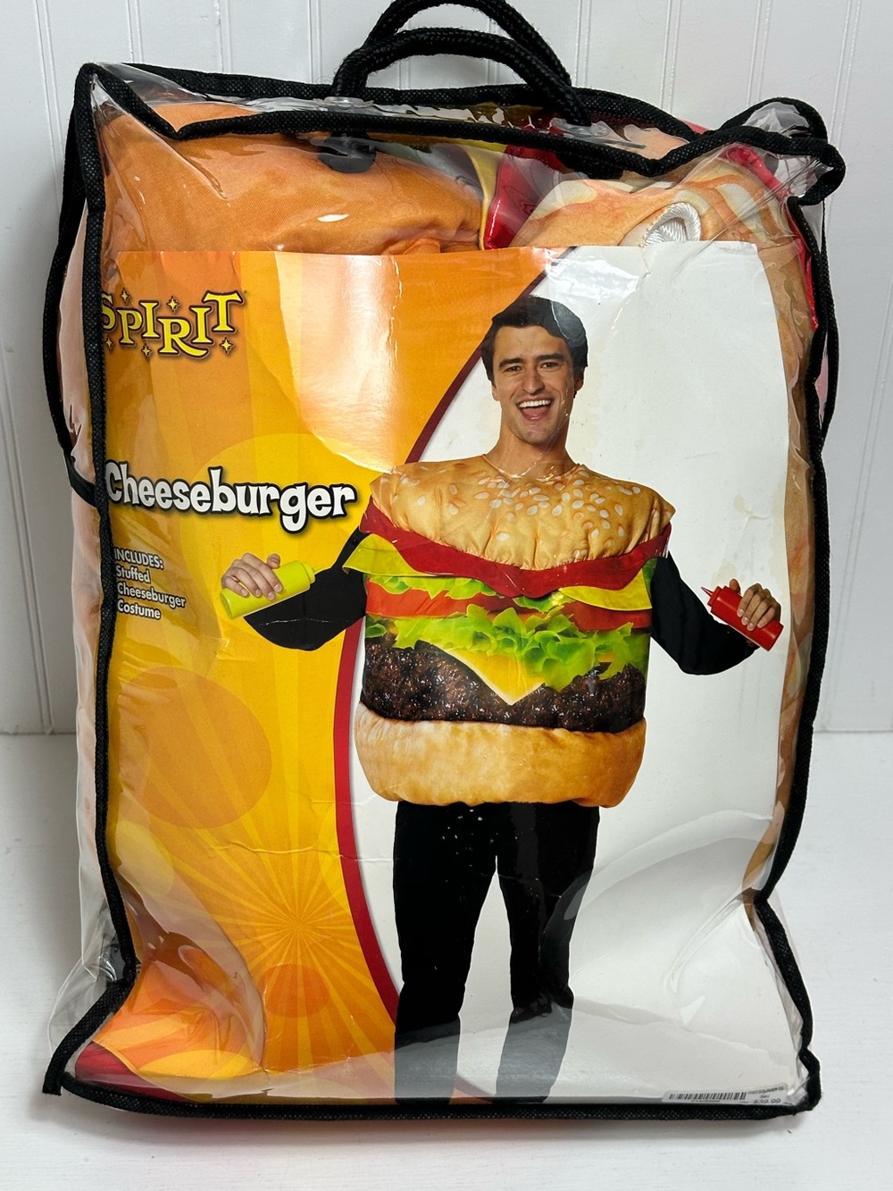 SPIRIT Cheeseburger Adult Costume. One Size - Picture 5 of 16